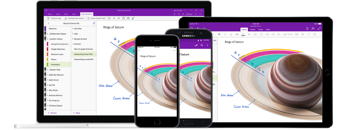 OneNote © Microsoft