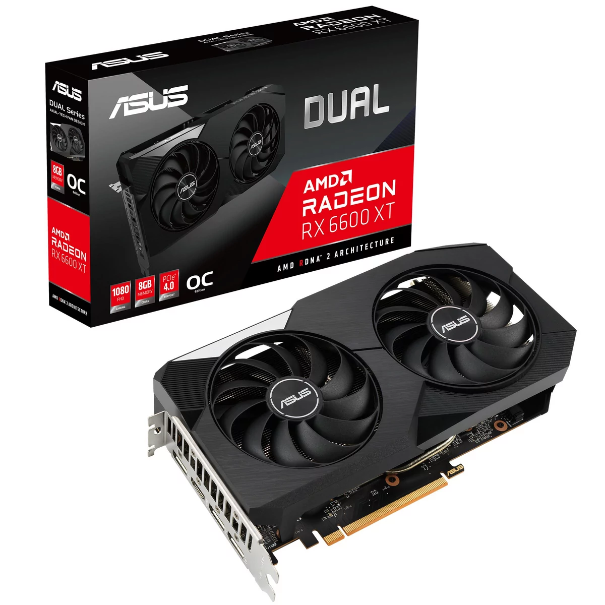 Asus Dual RX 6600XT O8G © Asus