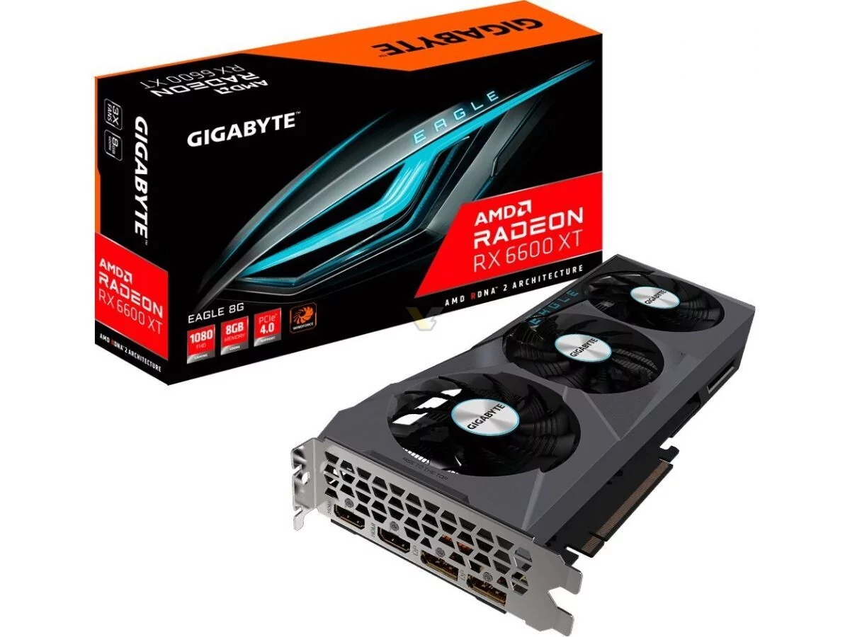 Gigabyte RX 6600 XT Eagle 8G © Gigabyte