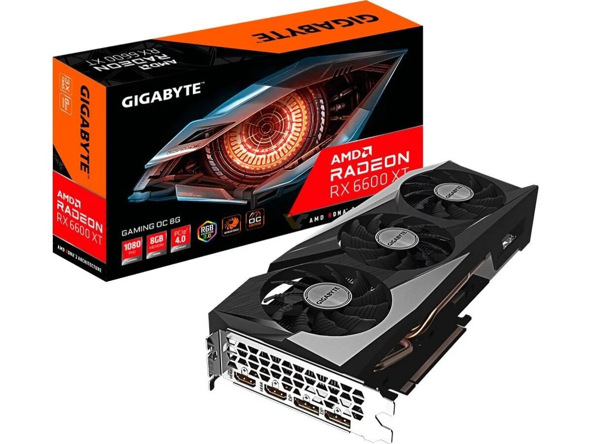 Gigabyte RX 6600 XT Gaming OC 8G © Gigabyte