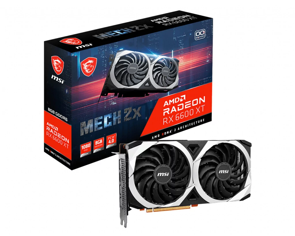 MSI RX 6600 XT Mech 2X © MSI