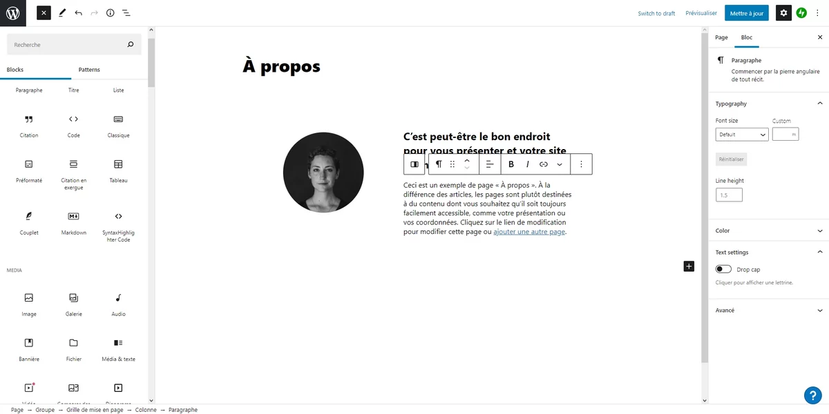 WordPress.com blocs © Wordpress.com