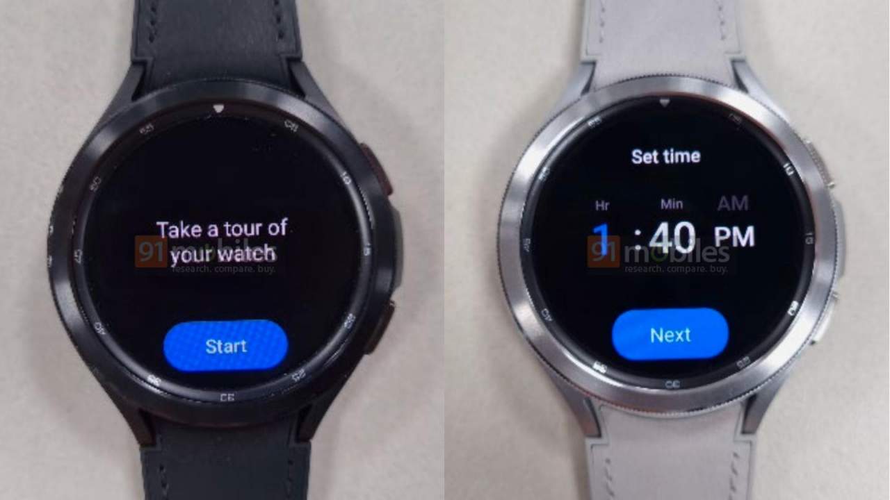 Des photos de la Galaxy Watch 4 Classic sont apparues en ligne