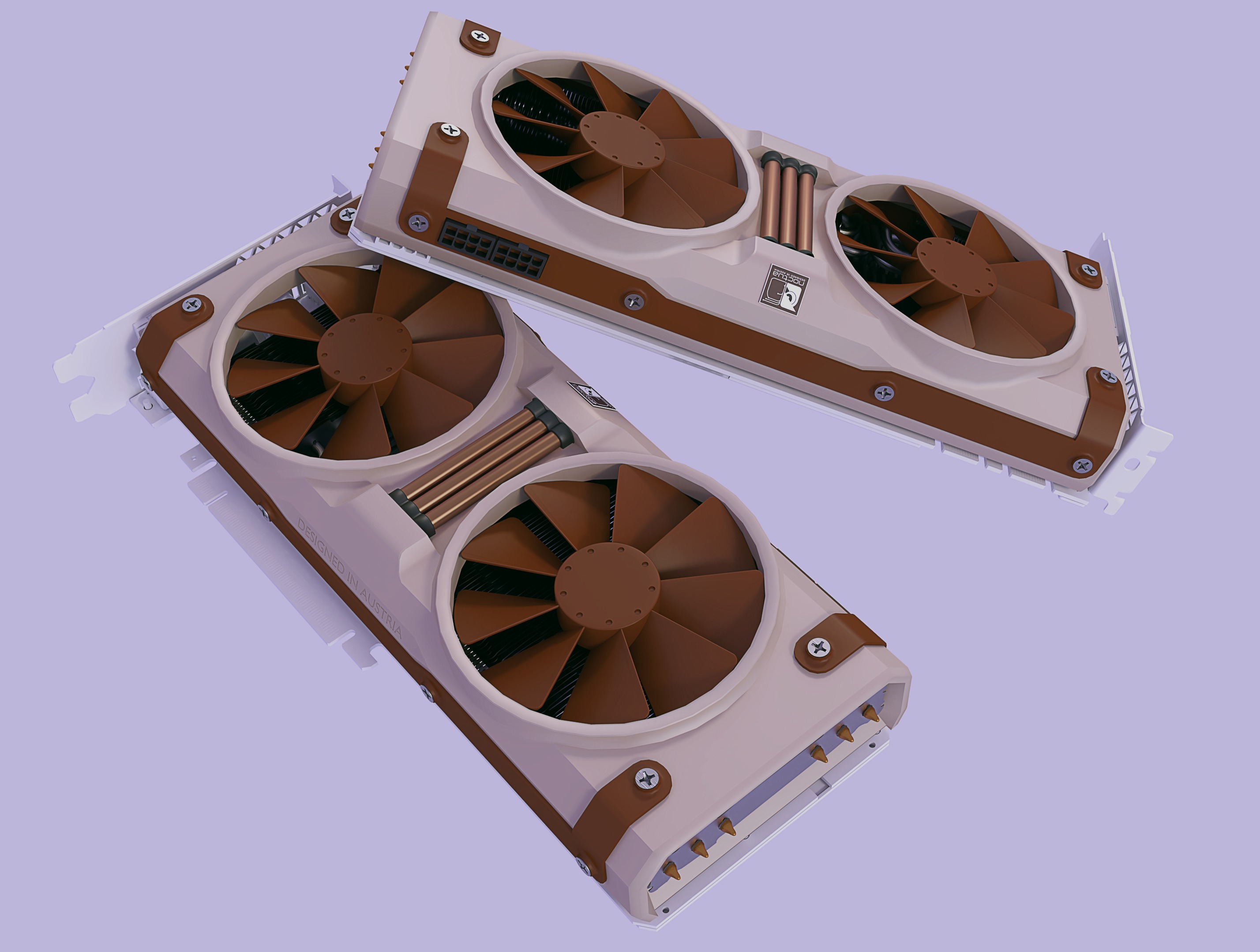 Asus prépare une GeForce RTX 3070 refroidie par Noctua