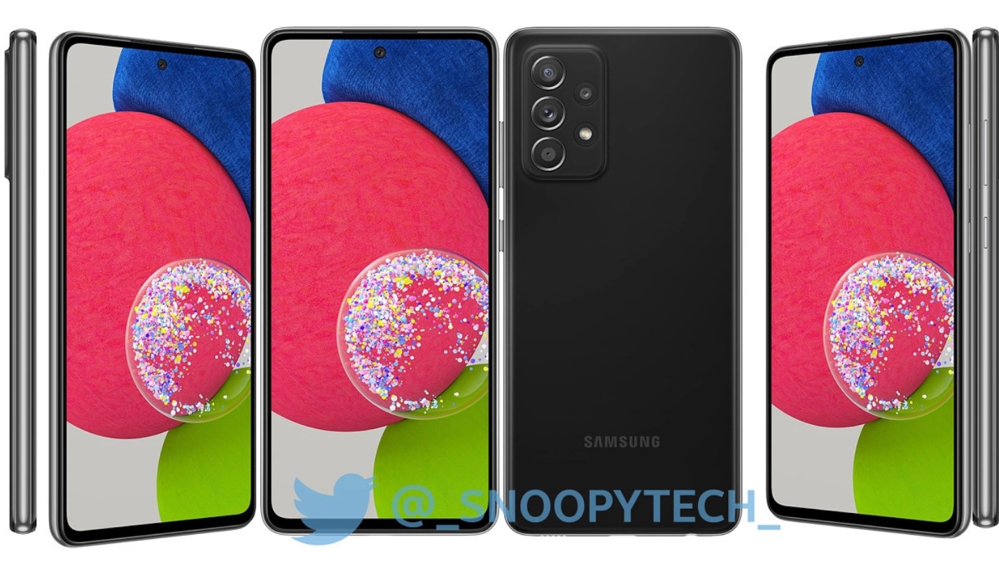 Le Samsung Galaxy A52s se dévoile en images