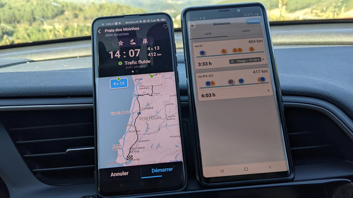 Coyote vs waze © David Nogueira