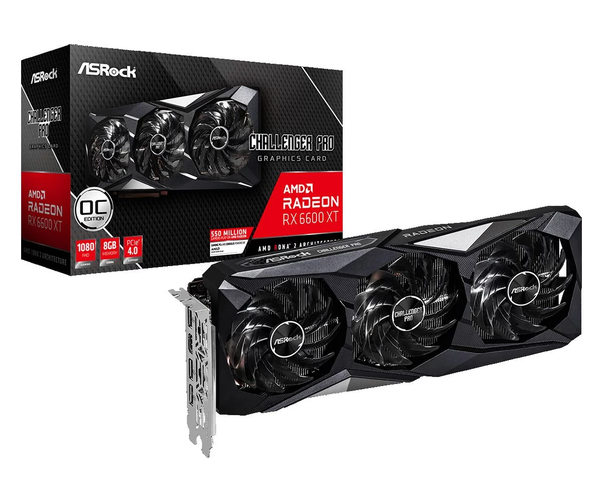 ASRock Radeon RX 6600 XT Challenger Pro © ASRock