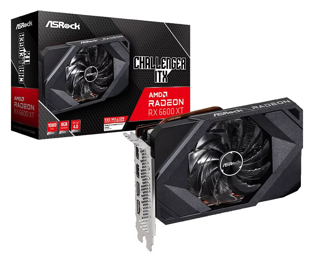 ASRock Radeon RX 6600 XT Challenger ITX © ASRock