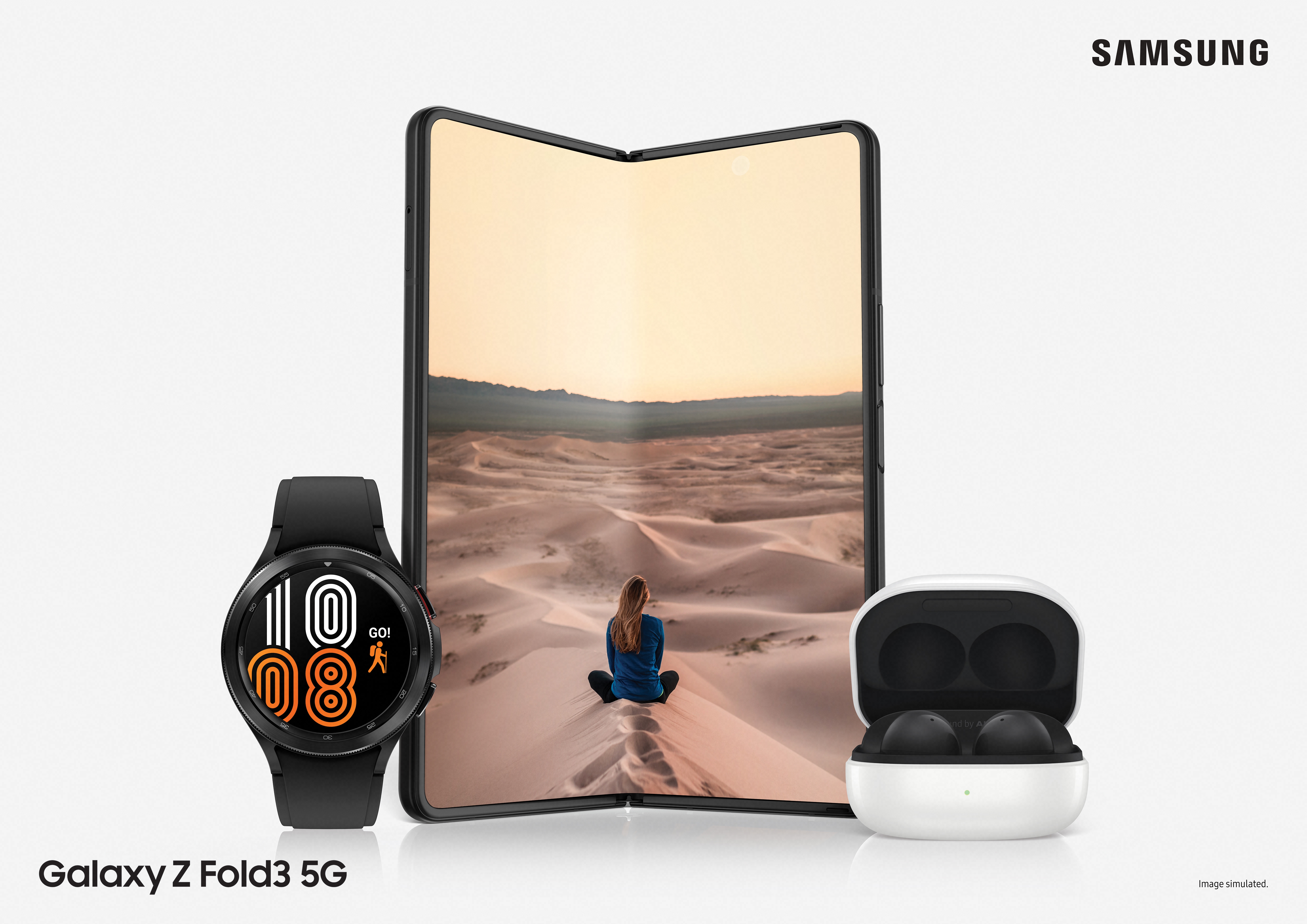 Samsung annonce les Galaxy Z Fold 3, Galaxy Z Flip 3, Galaxy Watch 4 et Galaxy Buds 2
