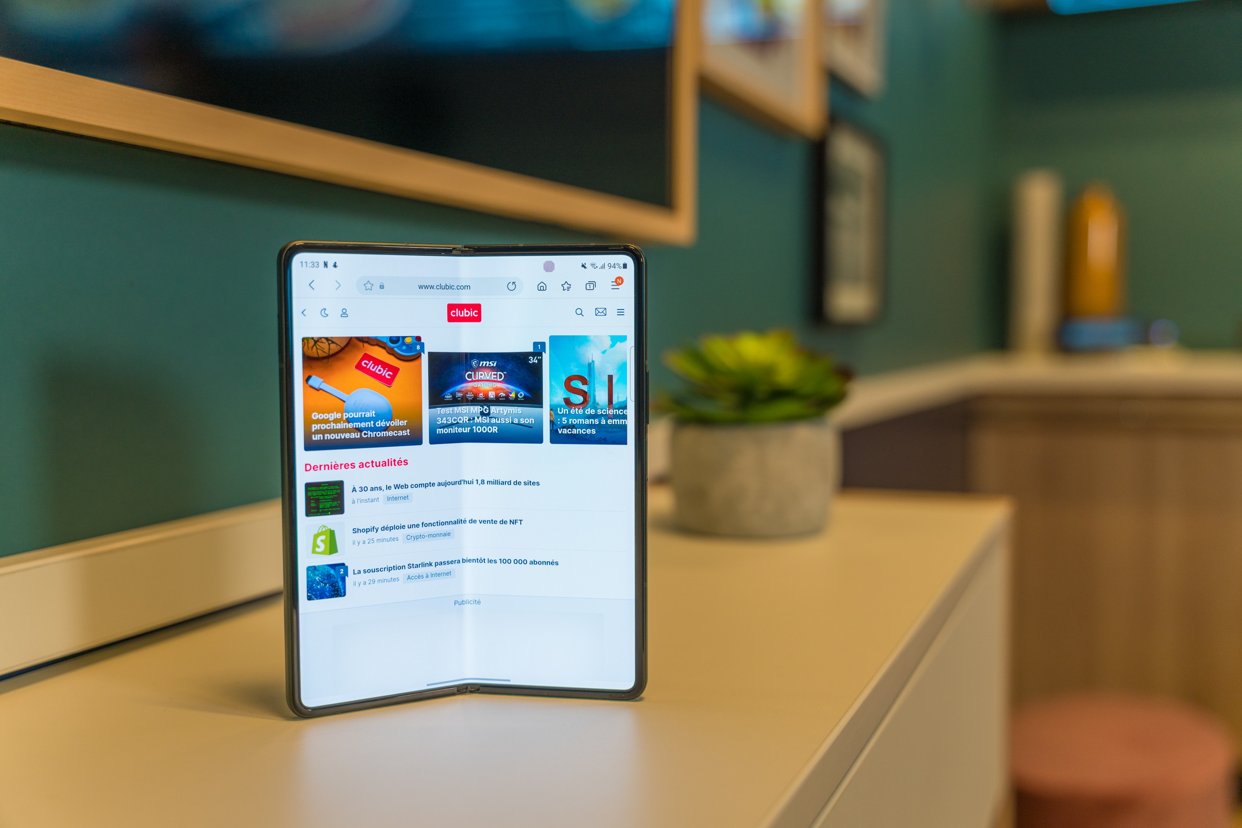 Samsung dévoile Eco² OLED, sa nouvelle technologie d'affichage mobile économe en énergie qui équipera le Galaxy Fold 3