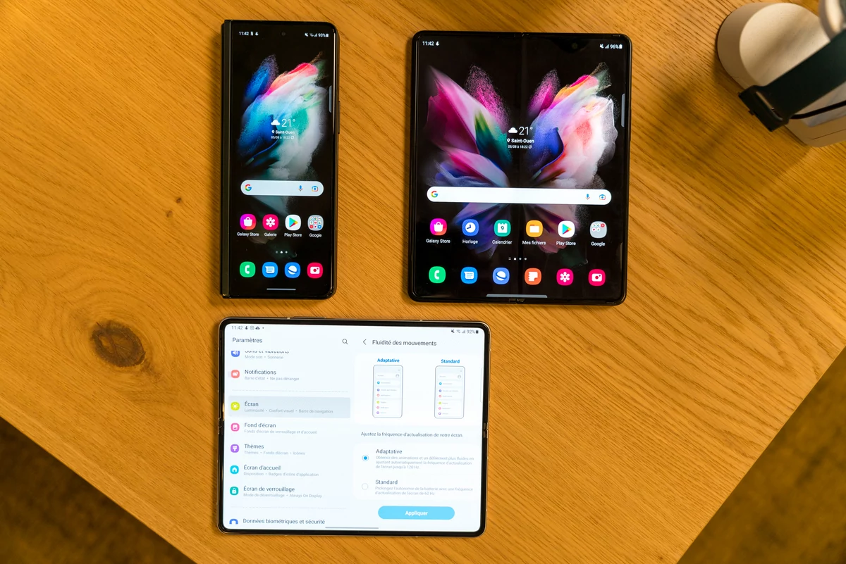 Samsung Galaxy Z Fold 3 © EMBARGO © Pierre Crochart pour Clubic