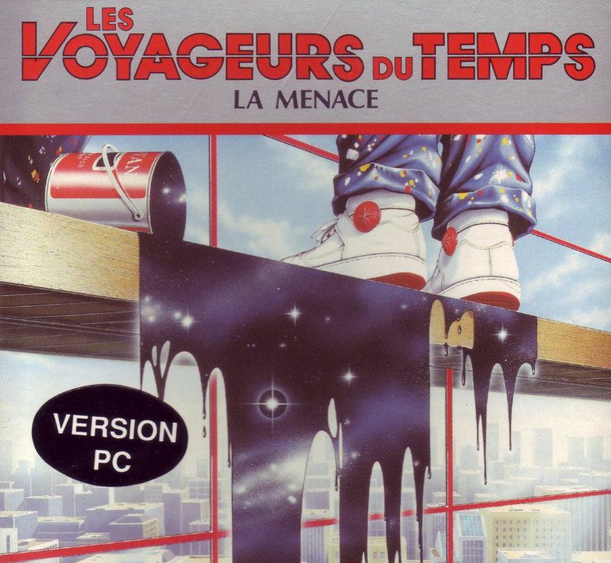 Les Voyageurs du Temps (1989) : j&#039;avoue toujours un faible pour cette pochette © Delphine Software