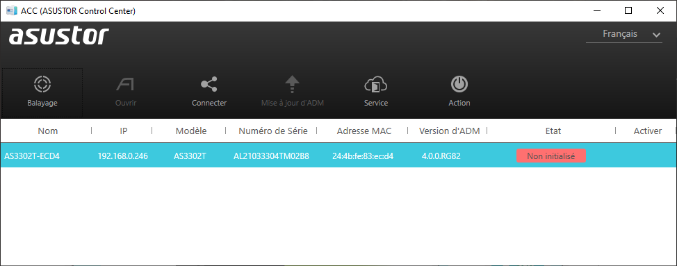 Asustor Drivestor 2 Pro AS3302T © Nerces