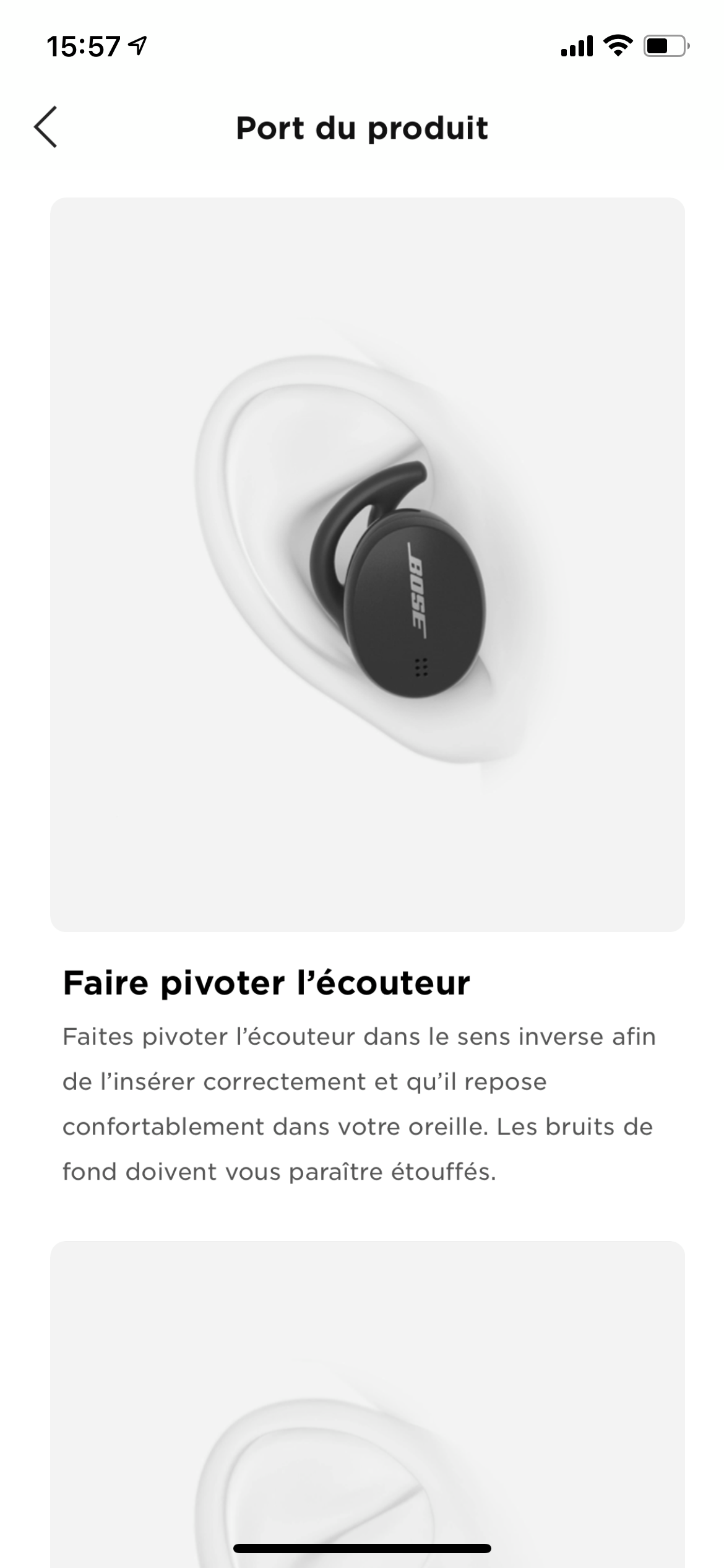 Ecouteurs Bluetooth sans Fil - BOSE Écouteurs Sport Earbuds I