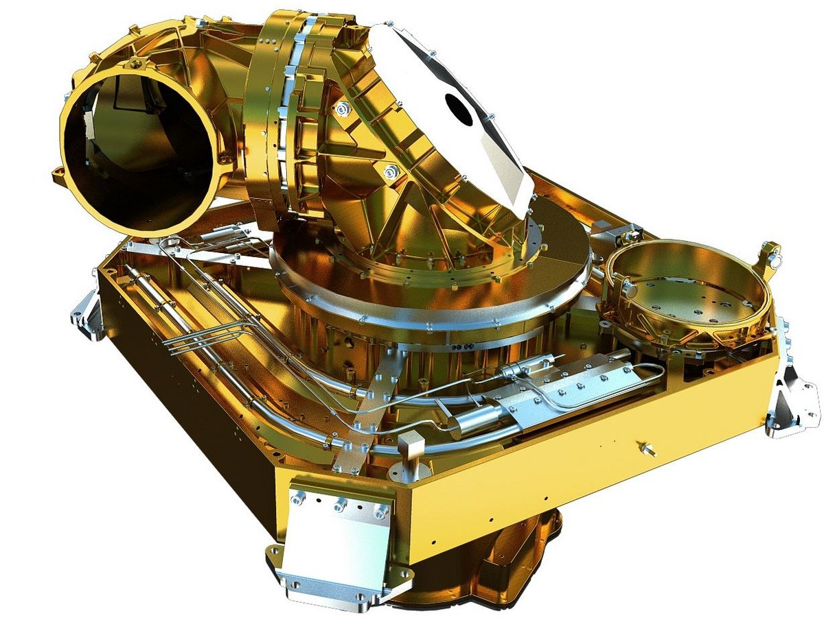 Un terminal laser du système EDRS. Crédits Airbus Defence &amp; Space
