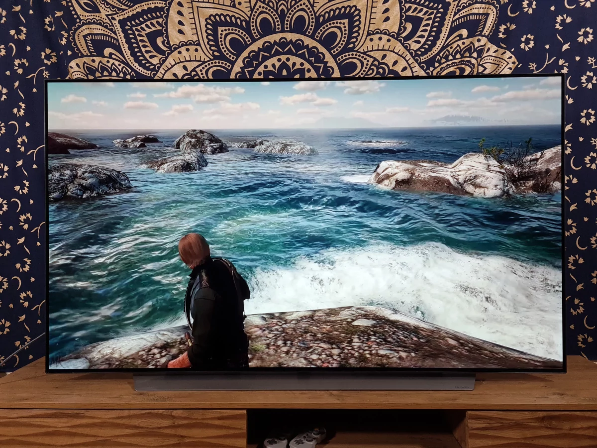 Test LG OLED65C1_gaming1 © Matthieu Legouge