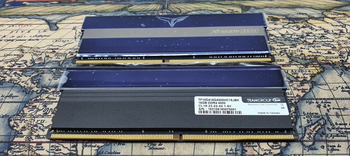 Teamgroup T-Force XTREEM ARGB DDR4 © Nerces