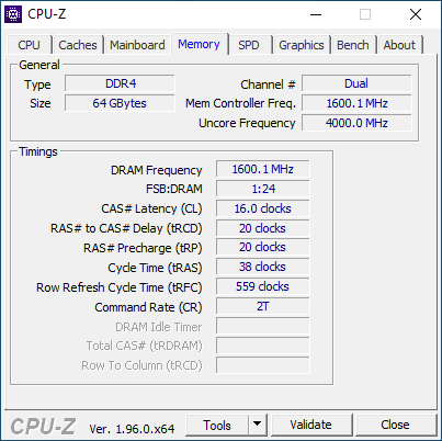 Test mémoire DDR4 Kingston FURY Beast RGB