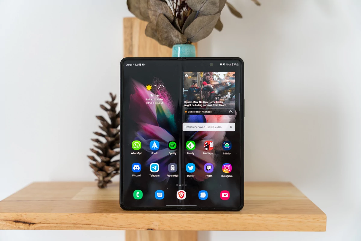 Samsung Galaxy Z Fold 3 test © © Pierre Crochart pour Clubic