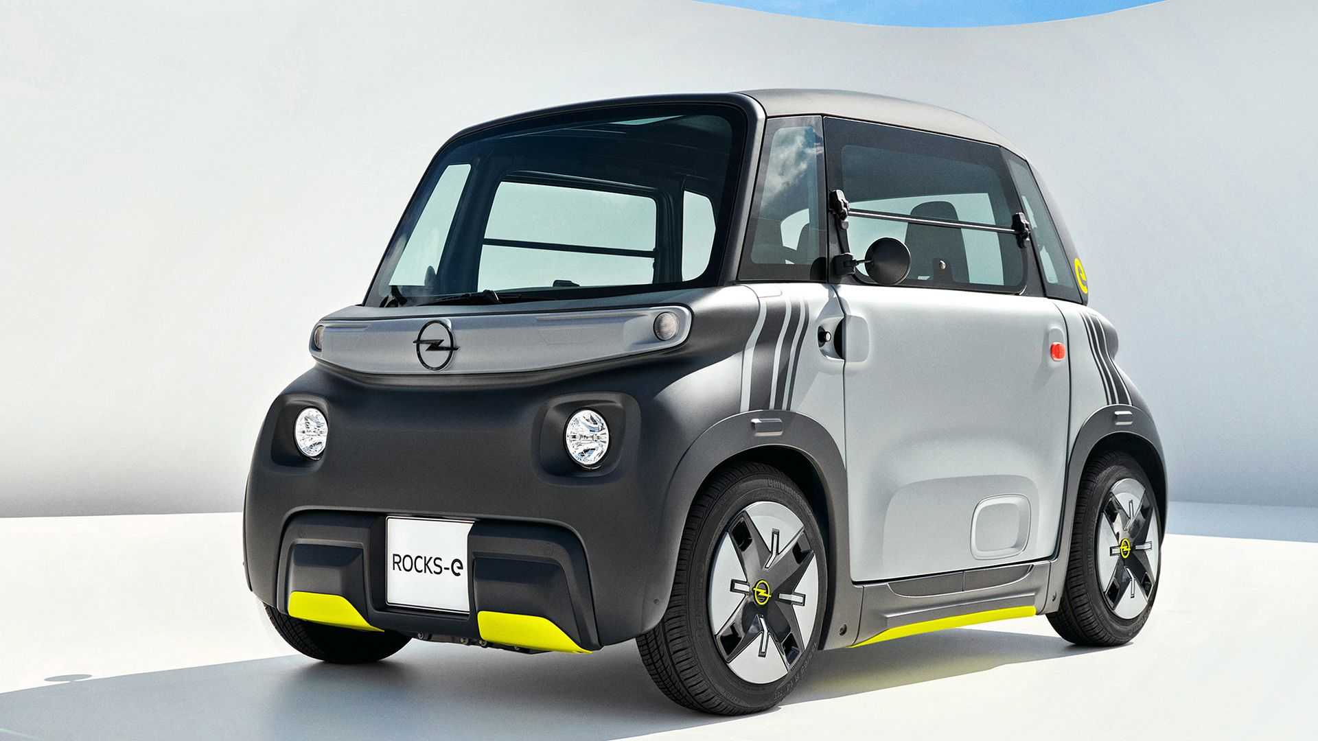 Opel dévoile Rocks-e, sa minuscule citadine électrique inspirée de la Citroën AMI