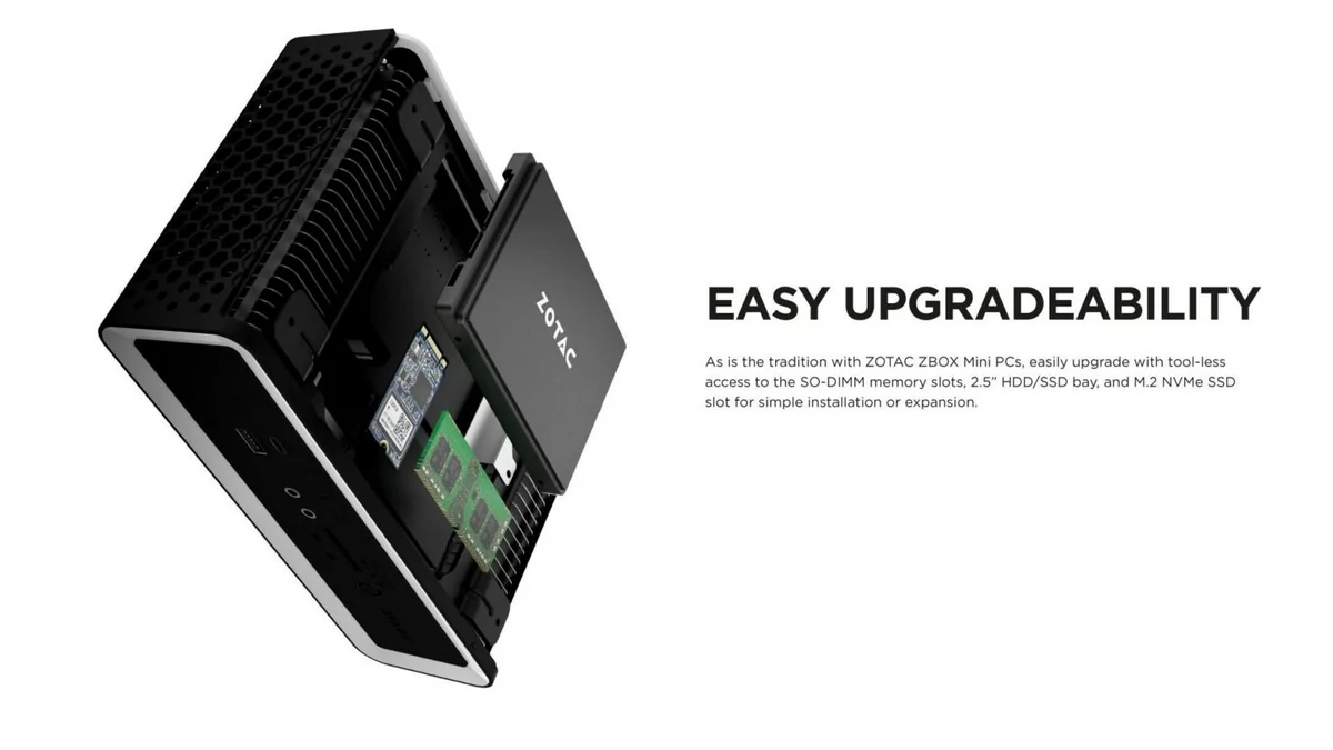 ZOTAC ZBOX Fanless-4 © © Zotac