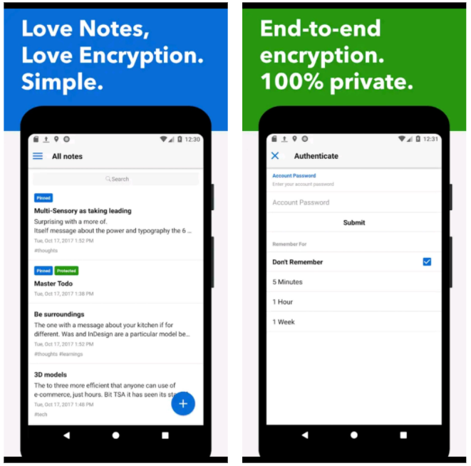 Android standard. Standard notes. standard notes обзор.