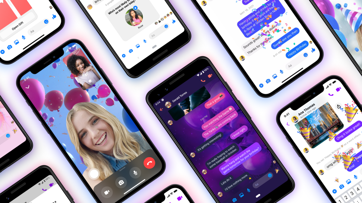 Messenger 10 ans © Facebook Messenger