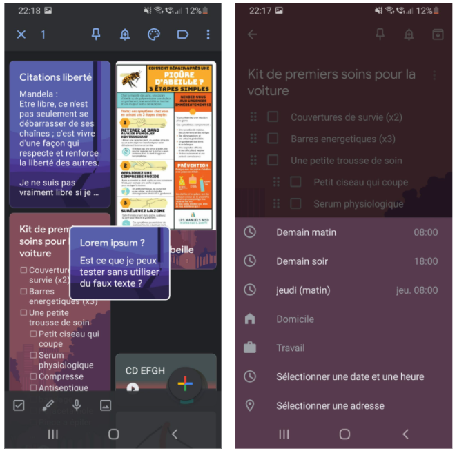 Google Keep Notes (1*)