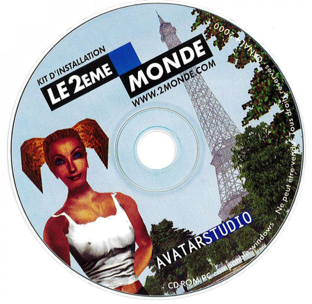 Le « deuxième monde » était accessible... via un CD-ROM — © Canal+