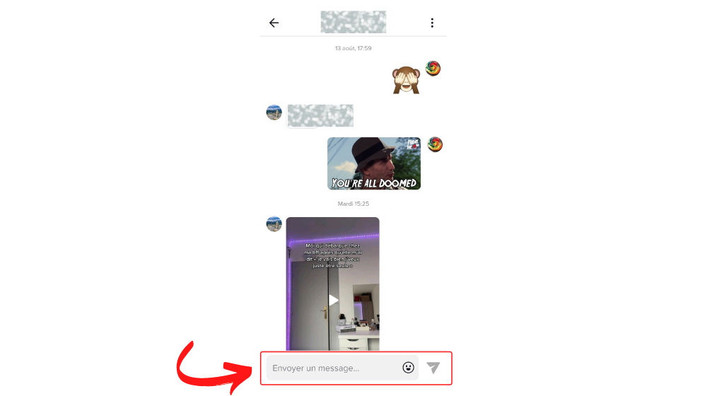 Comment envoyer des messages directs sur TikTok