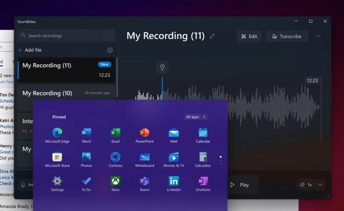 Windows 11 Enregistreur audio © Windows Latest