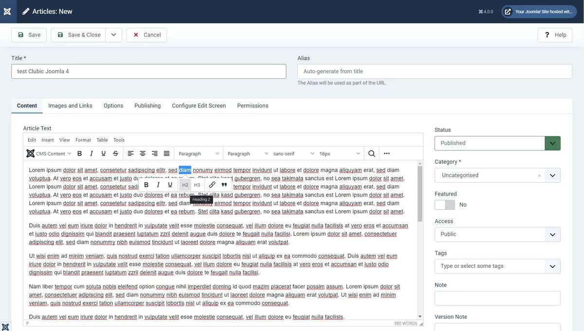 joomla_editor © P-E LAURENT