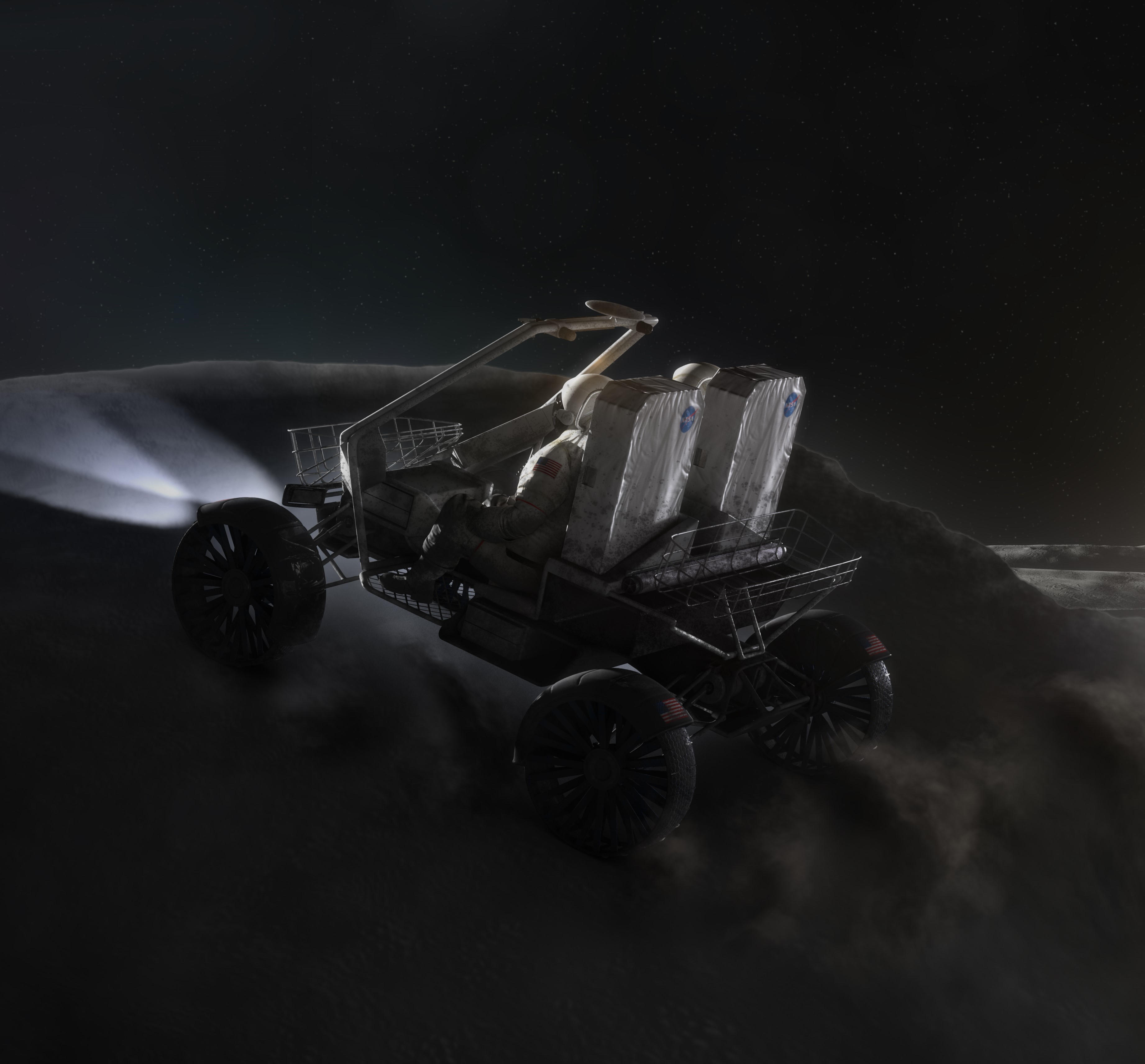 La NASA attend des propositions commerciales pour sa future Jeep lunaire