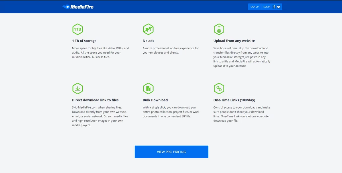 MediaFire pro © MediaFire