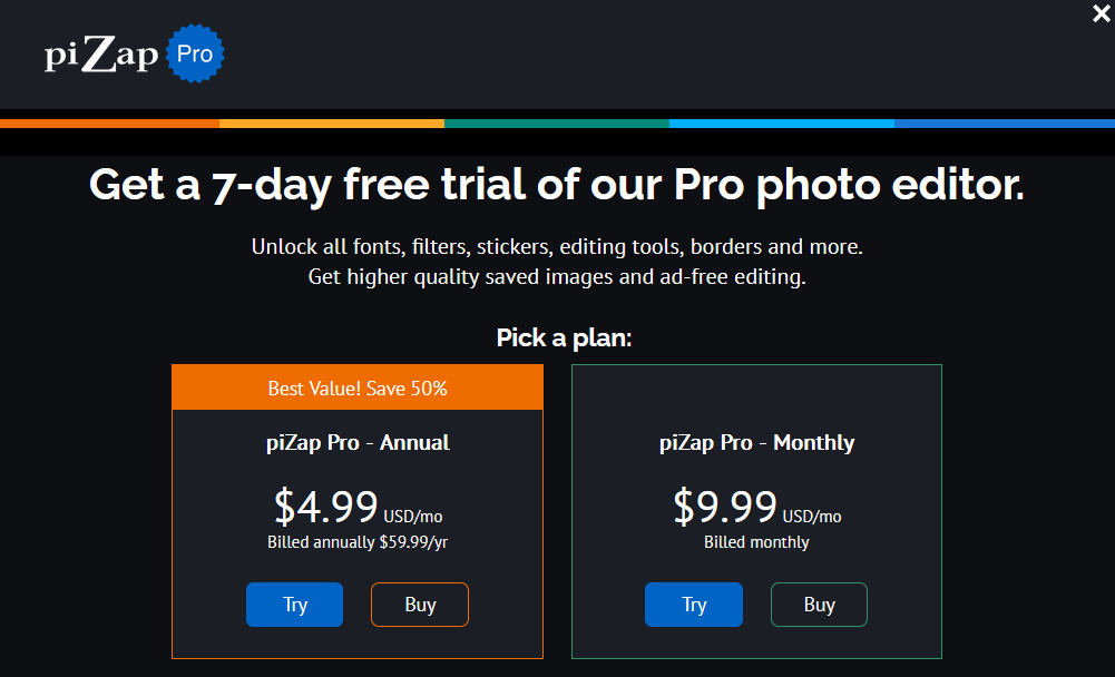 piZap PRO