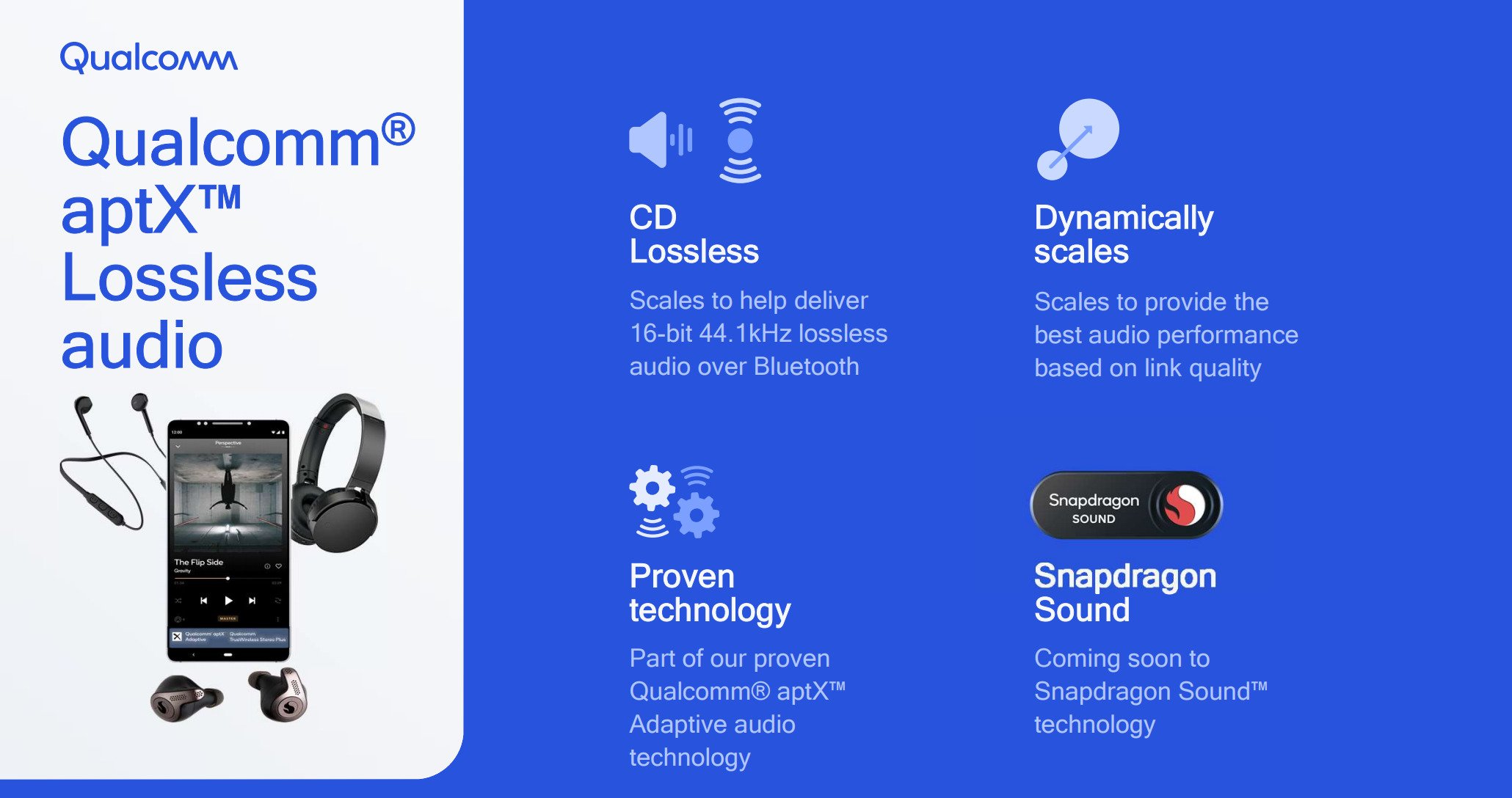 AptX Lossless, l'offensive de Qualcomm contre Apple pour de l'audio sans-fil et sans perte