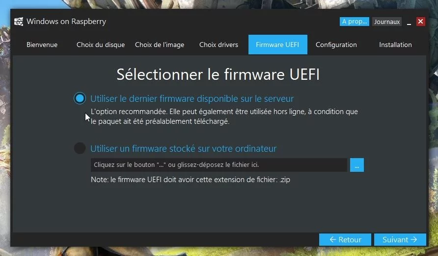 Pi 4 / W11_WoR_4 _ Comment installer Windows 11 sur un Raspberry Pi 4 