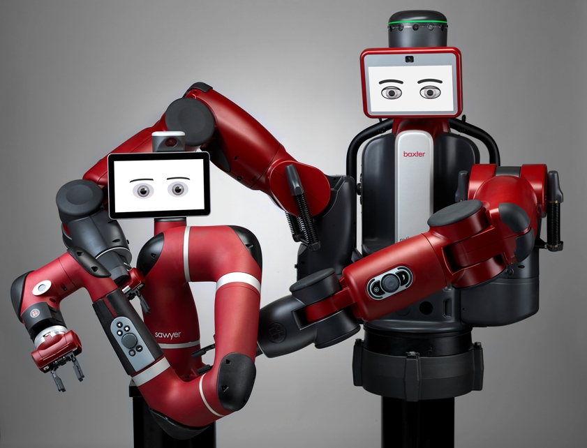 Robots collaboratifs Sawyer et Baxter de Rethink Robotics