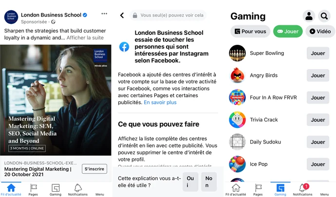 Facebook iOs 3