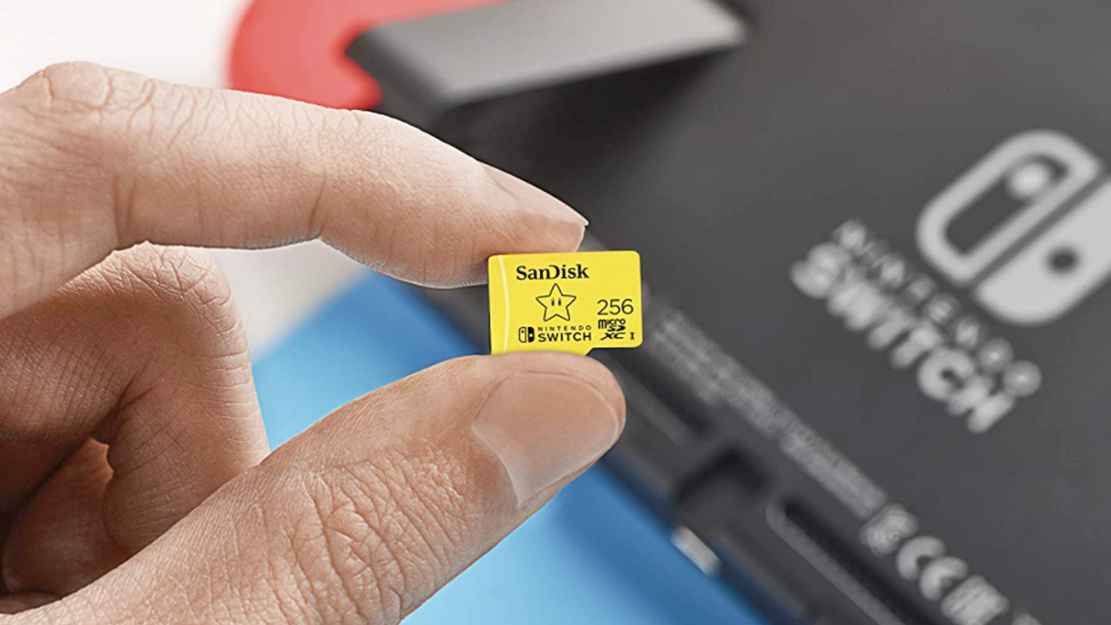 Nintendo Switch : -63% sur la carte microSD officielle de 256 Go pour ne  plus manquer de place ! 