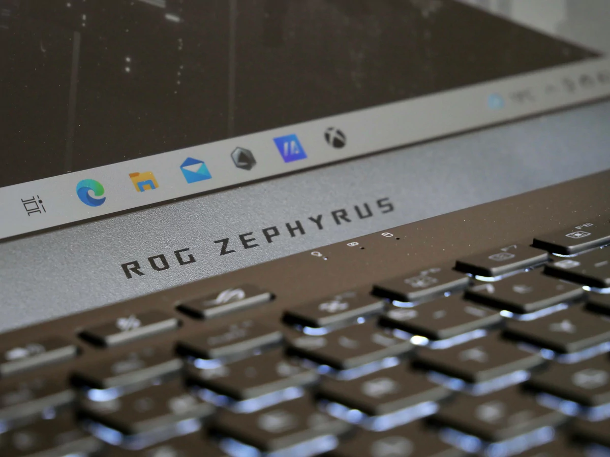 ASUS ROG Zephyrus G14 2021-10 © © Nathan Le Gohlisse pour Clubic