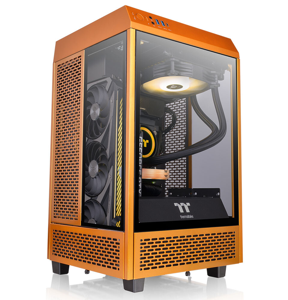 Thermaltake Tower 100 Mini : la petite brique se fait lingot d'or