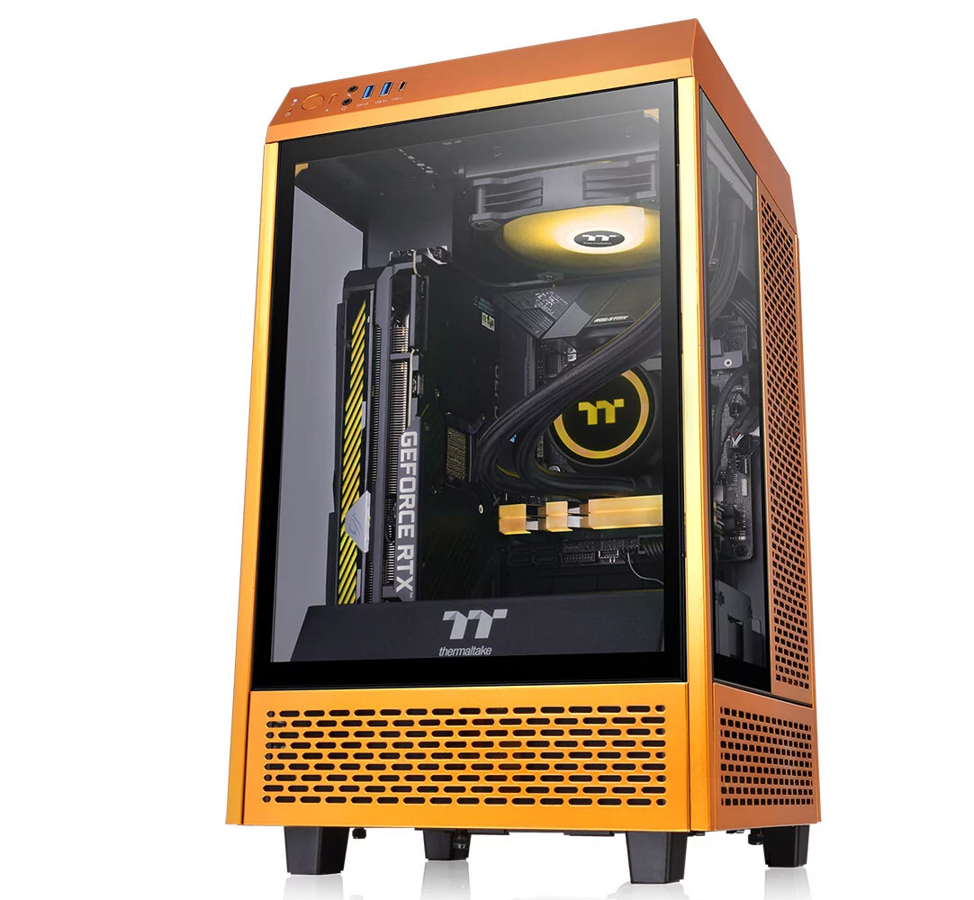 Thermaltake Tower 100 Mini Gold © Thermaltake