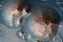 La NASA confirme que Mars a connu d'importantes éruptions volcaniques par le passé