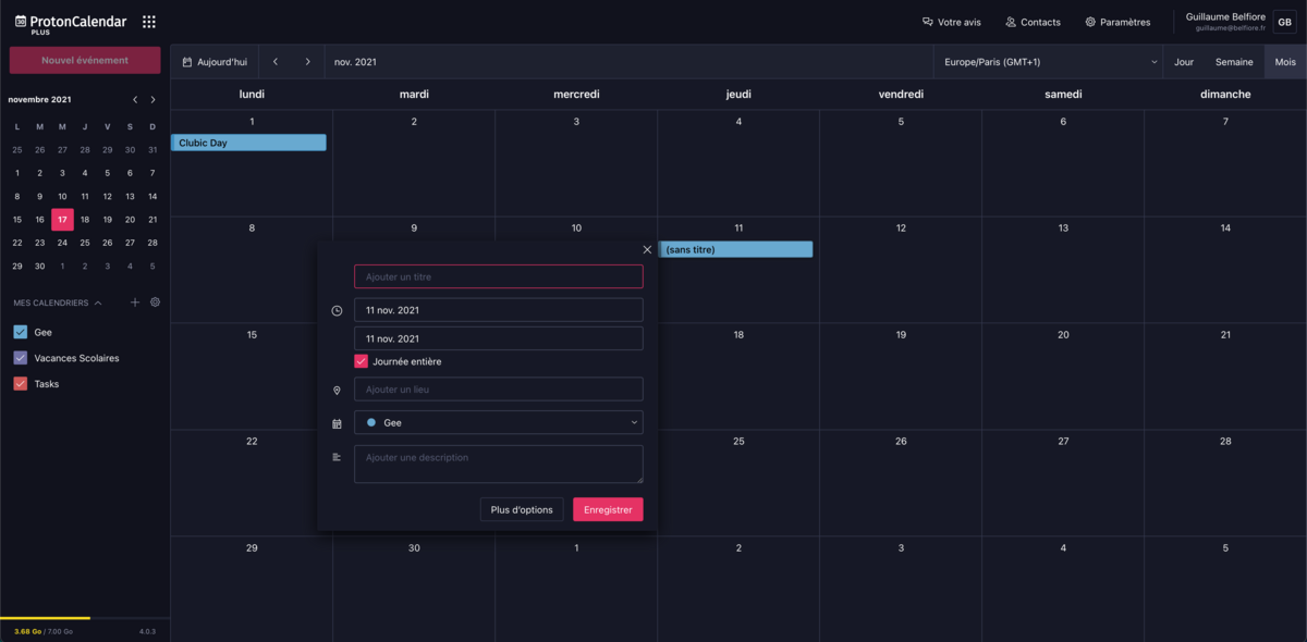 Avis Protonmail