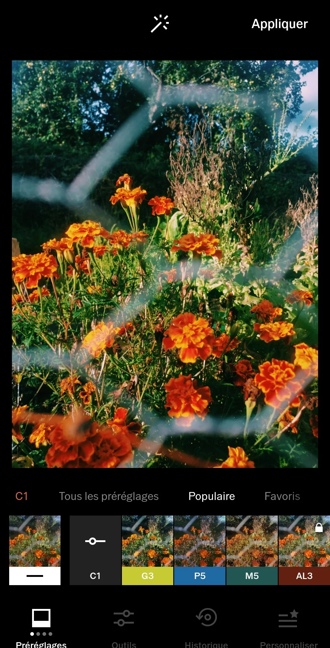 VSCO screenshot © Lola Gréco pour Clubic