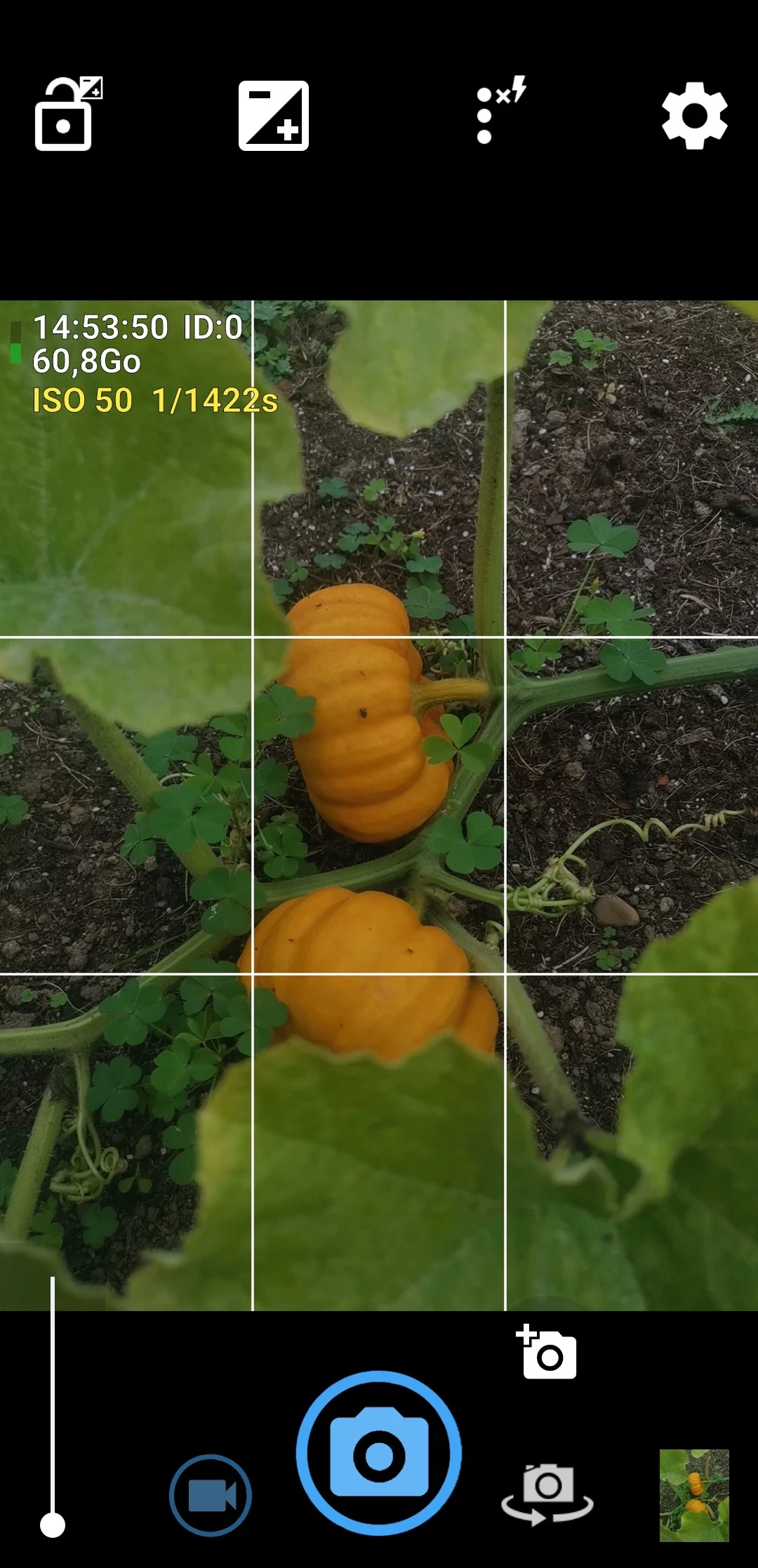 Open Camera screenshot © Lola Gréco pour Clubic