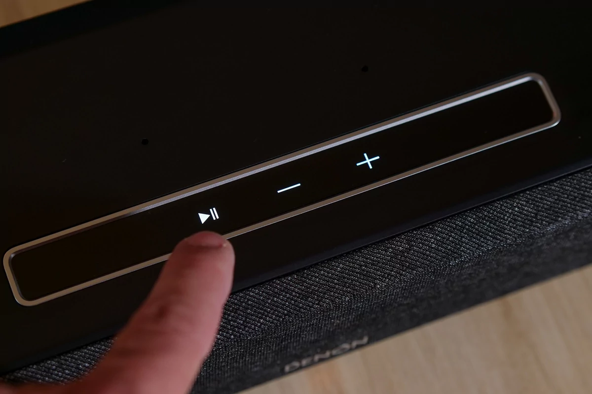 Test Denon Home 550 touches