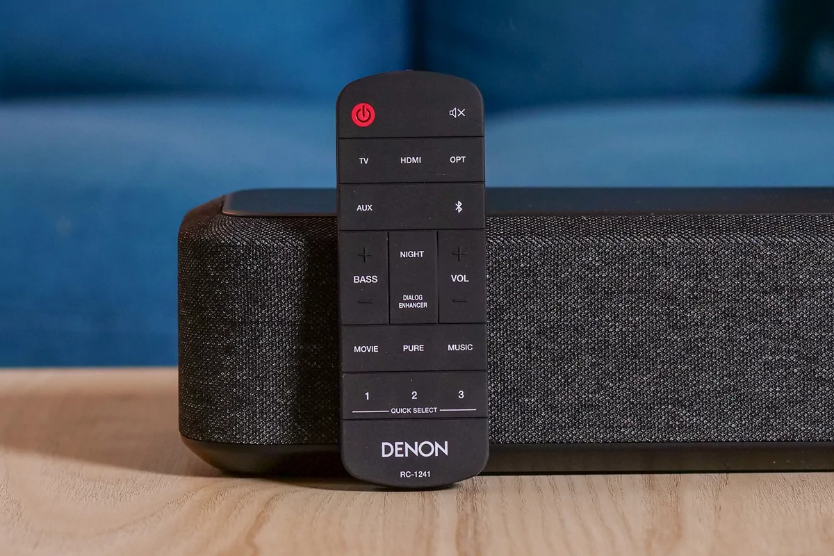 Test Denon Home 550 télécommande