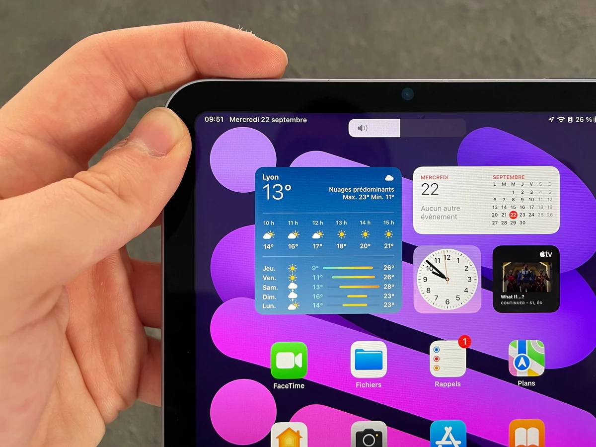 iPad mini 2021 test © Mathieu Grumiaux pour Clubic